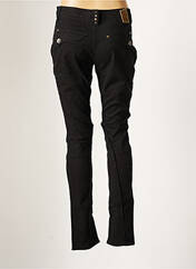 Pantalon slim noir ICHI pour femme seconde vue