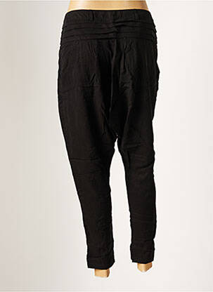 Sarouel coupe large taille normale noir 2 TWO femme