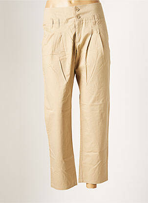 Pantalon chino beige 2 TWO pour femme