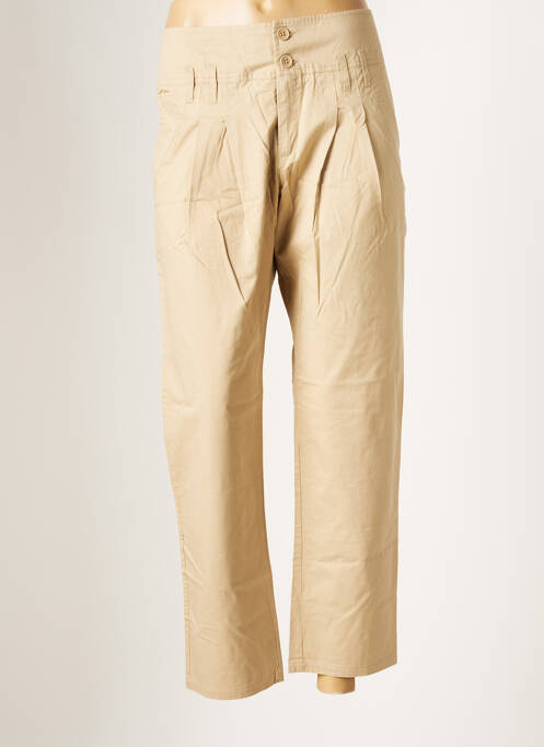 Pantalon chino beige 2 TWO pour femme