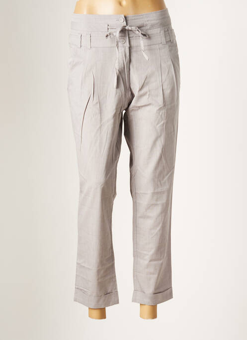 Pantalon chino gris 2 TWO pour femme