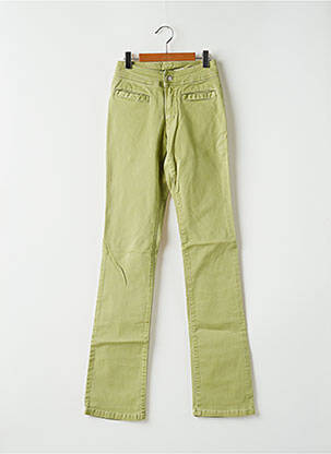 Jeans bootcut vert CIMARRON pour femme
