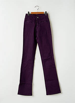 Jeans bootcut violet CIMARRON pour femme