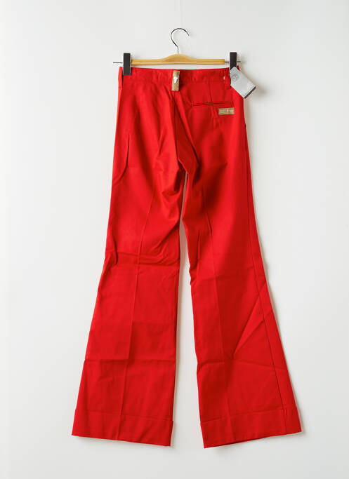 Pantalon chino rouge FREEMAN T.PORTER pour femme