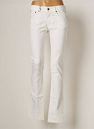 Jeans coupe slim blanc HELLS BELLS pour femme