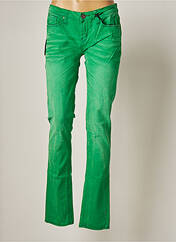 Jeans coupe slim vert ONE GREEN ELEPHANT pour femme seconde vue
