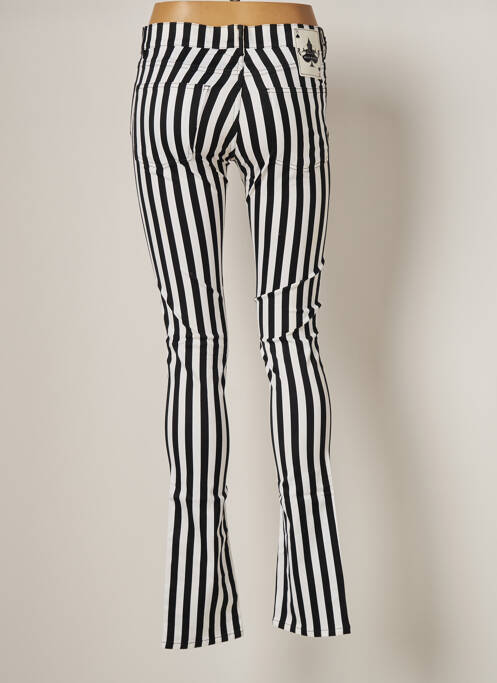 Pantalon slim blanc HELLS BELLS pour femme