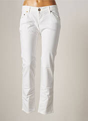 Jeans coupe slim blanc TAKE TWO pour femme seconde vue