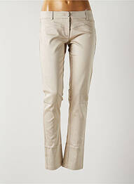 Pantalon chino taille basse taille basse beige ST-MARTINS femme