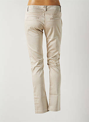 Pantalon chino taille basse taille basse beige ST-MARTINS femme