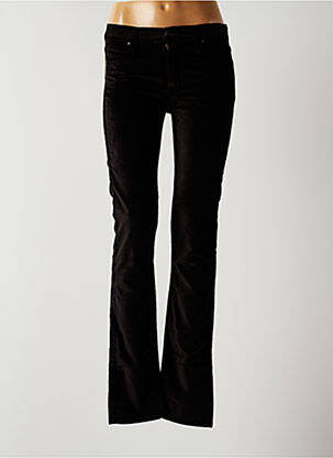 Pantalon slim taille basse taille basse noir RWD femme
