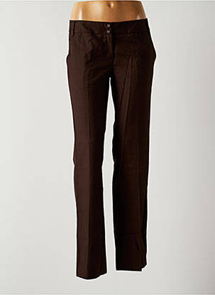 Pantalon chino marron ST-MARTINS pour femme