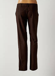 Pantalon chino marron ST-MARTINS pour femme seconde vue