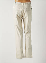 Pantalon droit beige ICHI pour femme seconde vue
