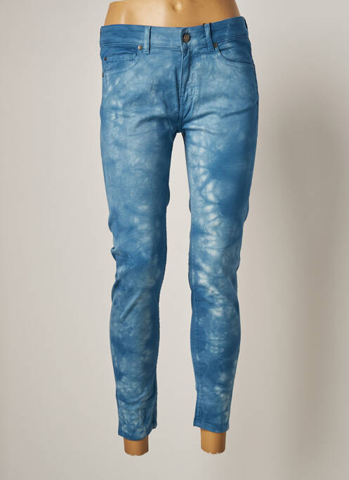 Jeans coupe slim bleu ELEVEN PARIS pour femme