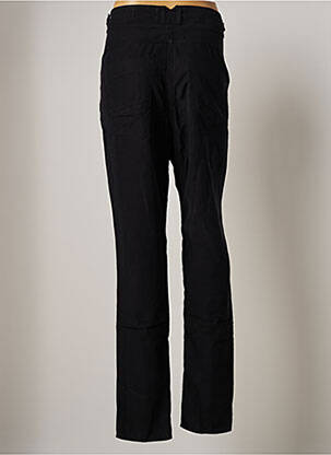Pantalon droit fermeture zippée sous rabat boutonné taille normale vert FIVE PM femme