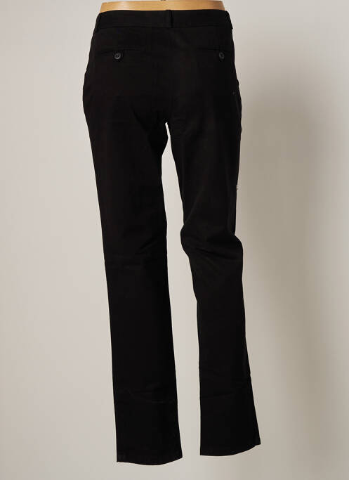 Pantalon chino noir LEON & HARPER pour femme