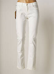 Jeans coupe slim blanc TEDDY SMITH pour femme seconde vue