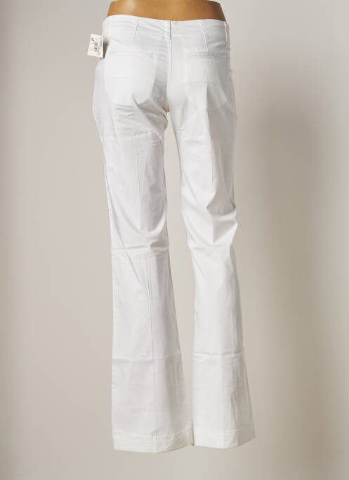 Pantalon flare blanc TEDDY SMITH pour femme