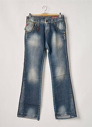 Jeans bootcut sélection denim taille basse bleu MISS SIXTY femme