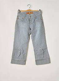 Pantacourt taille basse taille basse bleu FREEMAN T.PORTER femme