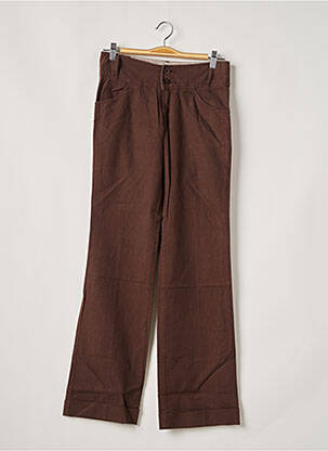 Pantalon cargo marron TEDDY SMITH pour femme