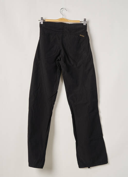 Pantalon droit fermeture zippée sous rabat boutonné taille normale noir FREEMAN T.PORTER femme