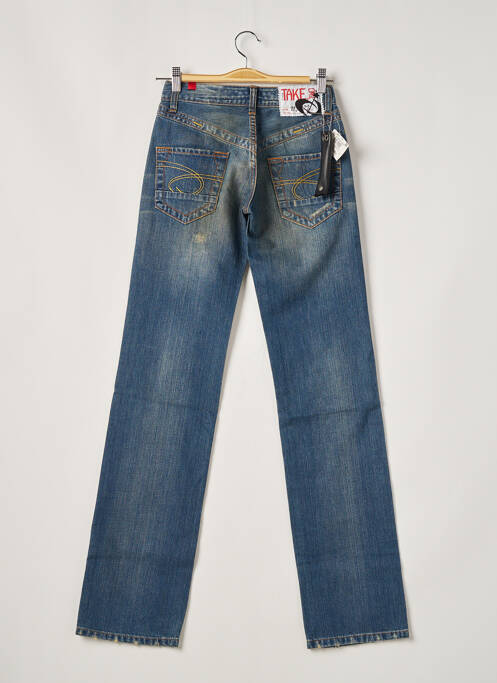 Jeans coupe droite bleu TAKE TWO pour femme