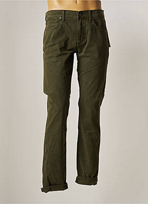 Pantalon droit vert JOE S pour homme