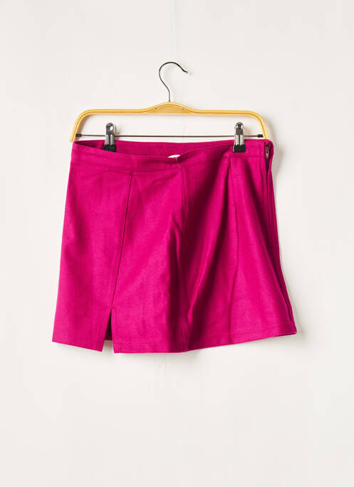 Jupe courte violet TIM BARGEOT pour femme