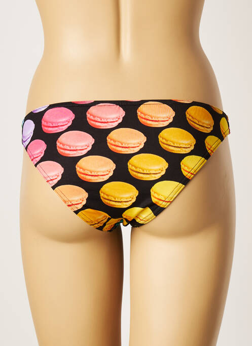 Bas de maillot de bain noir PULL IN pour femme