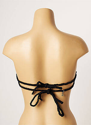 Haut de maillot de bain stretch haut soutien-gorge moulé noir LITTLE MARCEL femme