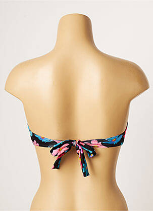 Haut de maillot de bain stretch haut bandeau noir PULL IN femme