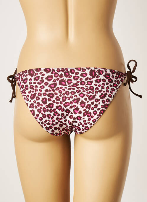 Bas de maillot de bain marron PULL IN pour femme