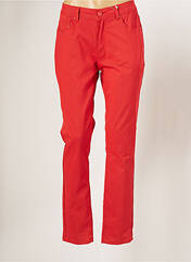 Pantalon slim orange GRIFFON pour femme seconde vue