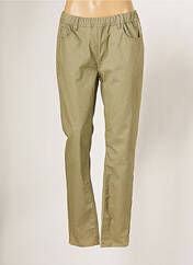 Pantalon slim vert GRIFFON pour femme seconde vue