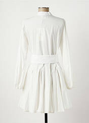 Robe courte blanc CHOKLATE pour femme seconde vue