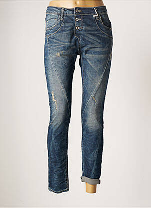 Jeans coupe slim slim taille normale bleu PLEASE femme