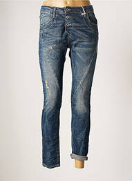 Jeans coupe slim slim taille normale bleu PLEASE femme