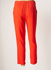 Pantalon 7/8 orange SEE U SOON pour femme seconde vue