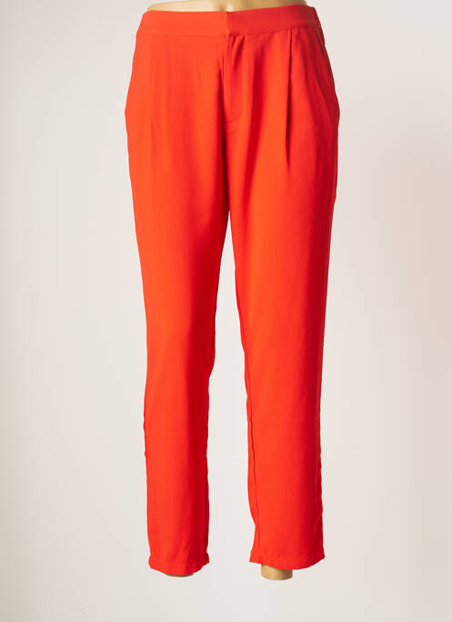 Pantalon 7/8 orange SEE U SOON pour femme