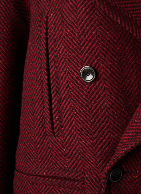 Manteau court rouge EMPORIO ARMANI pour femme