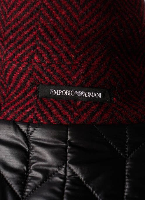 Manteau court rouge EMPORIO ARMANI pour femme