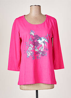 T-shirt rose DAMART pour femme