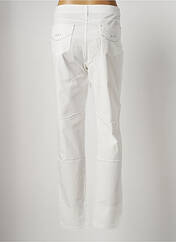 Jeans coupe slim blanc YOULINE pour femme seconde vue