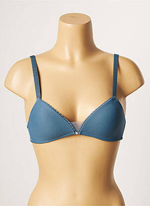 Soutien-gorge sans armature haut soutien-gorge moulé bleu PASSIONATA femme