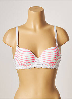 Soutien-gorge tissage dentelle haut soutien-gorge moulé blanc PASSIONATA femme