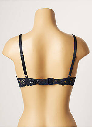 Soutien-gorge effet matière satinée haut soutien-gorge moulé bleu PASSIONATA femme