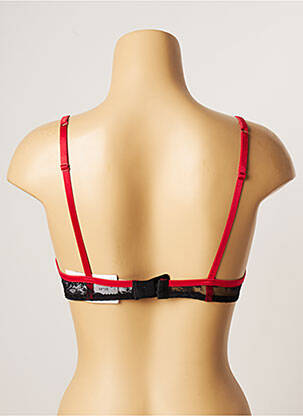 Soutien-gorge effet matière satinée haut soutien-gorge push-up rouge PASSIONATA femme