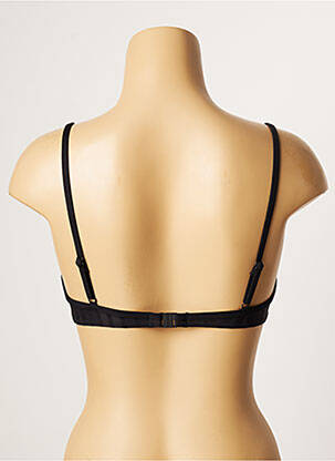 Haut de maillot de bain stretch haut soutien-gorge moulé noir CHERRY BEACH femme